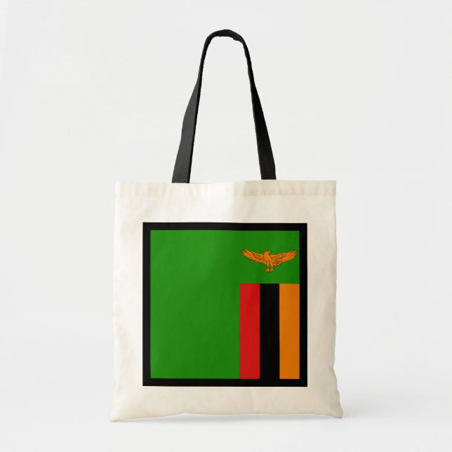 Zambia Flag Bag (Front)
