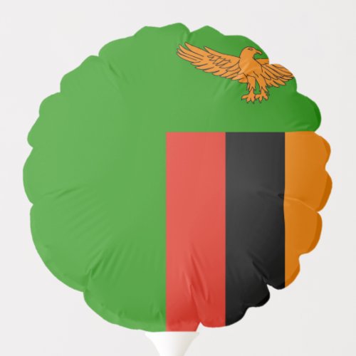 Zambia Flag Balloon