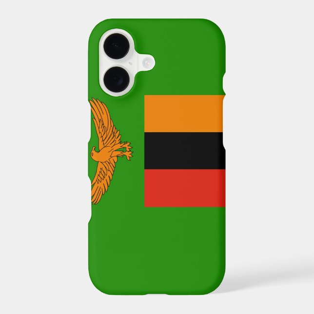 zambia flag Case-Mate iPhone case (Back)