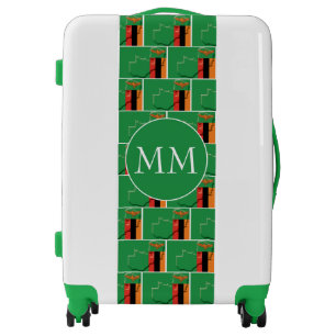 ZAMBIA FLAG Monogram Luggage