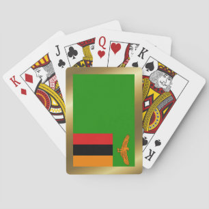 Zambia Flag Playing Cards