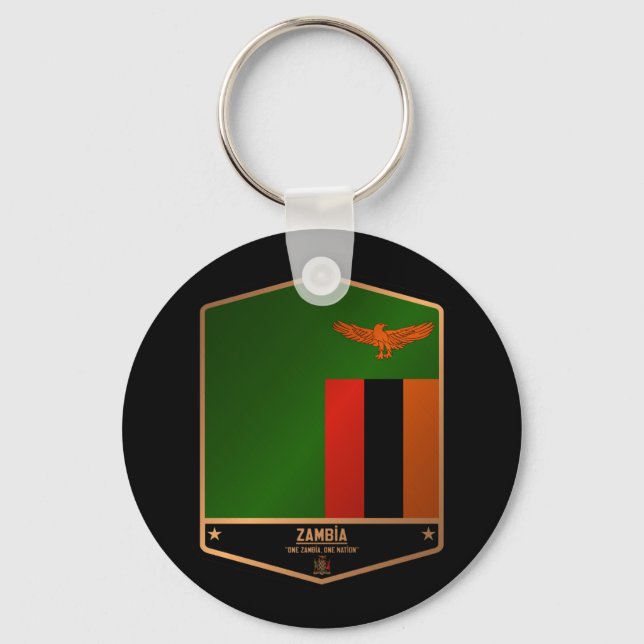 Zambia Keychain (Front)