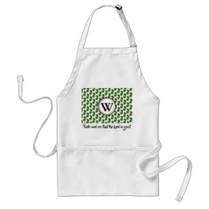ZAMBIA Monogram Taste and See Scripture Psalm 34:8 Adult Apron