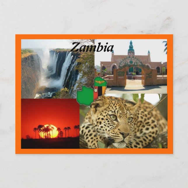 Zambia Postcard (Front)