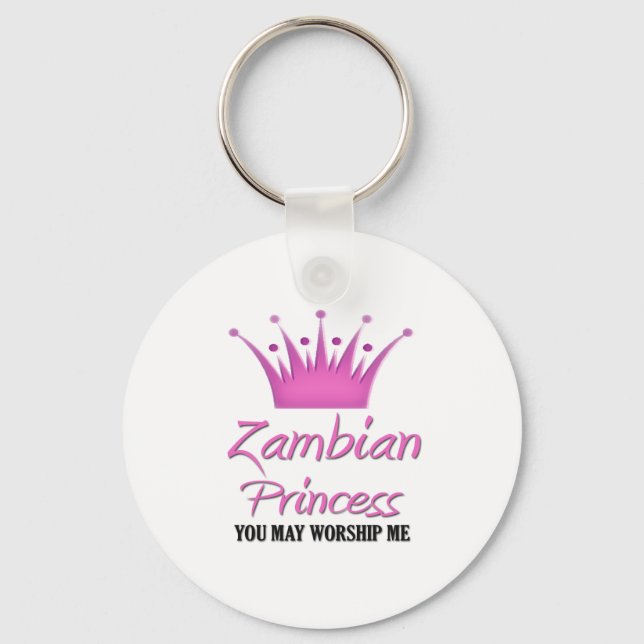 Zambian Princess Keychain (Front)