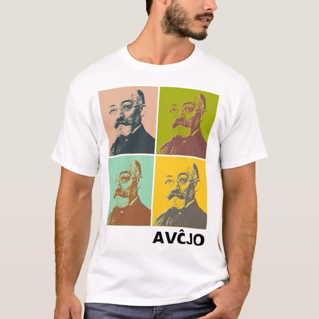 Zamenhof t-shirt — Zamenhof t-emizo (Front)