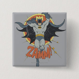 ZAMM Batman Graphic Pinback Button
