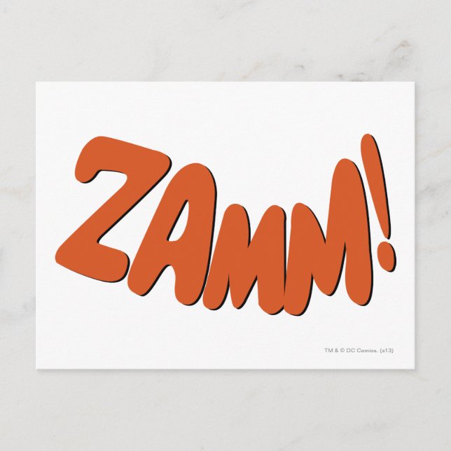 ZAMM! POSTCARD (Front)