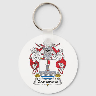 Zamorano Family Crest Keychain