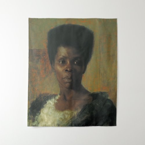 Zamorka Black Girl Anton Azbe Art Tapestry