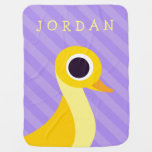 Zander the Duck Receiving Blanket