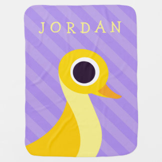 Zander the Duck Receiving Blanket
