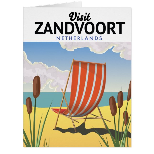 Zandvoort Netherlands travel poster (Front)