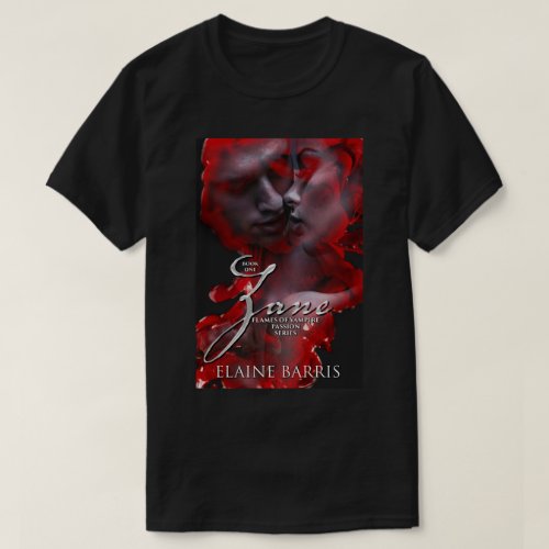 Zane Flames of Vampire Passion Series T_Shirt