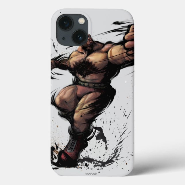 Zangief Spin Case-Mate iPhone Case (Back)