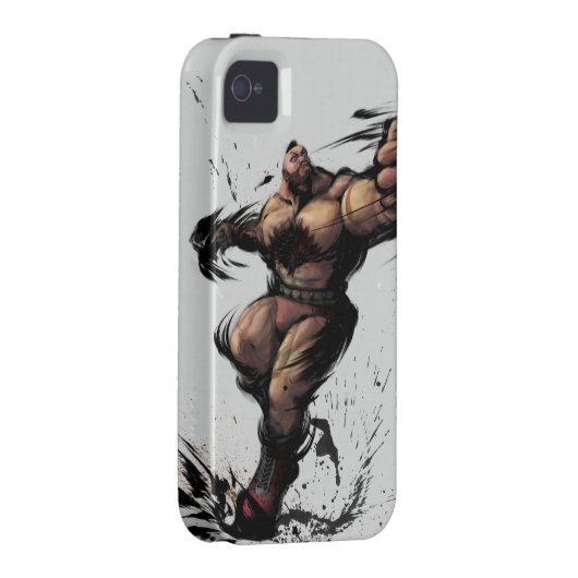 Zangief Spin Case-Mate iPhone Case (Back/Right)