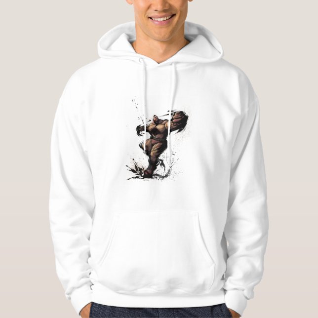 Zangief Spin Hoodie (Front)