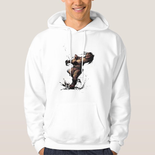 Zangief Spin Hoodie (Front)