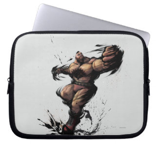 Zangief Spin Laptop Sleeve