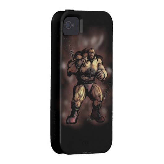 Zangief Stance Case-Mate iPhone Case (Back/Right)