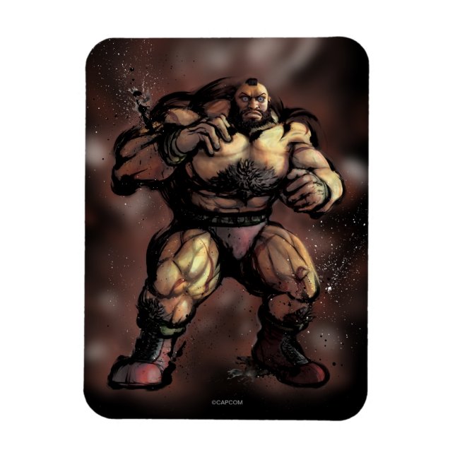 Zangief Stance Magnet (Vertical)