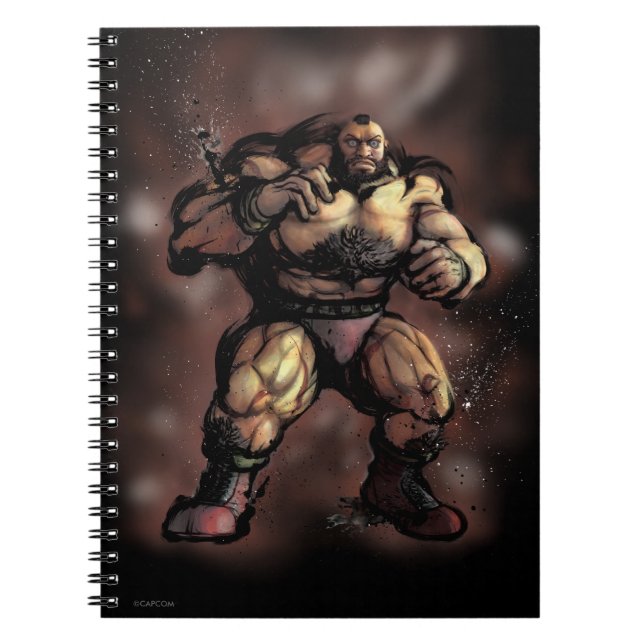 Zangief Stance Notebook (Front)