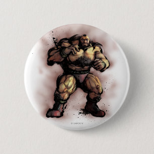 Zangief Stance Pinback Button