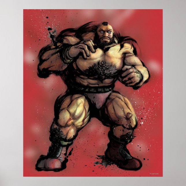 Zangief Stance Poster (Front)