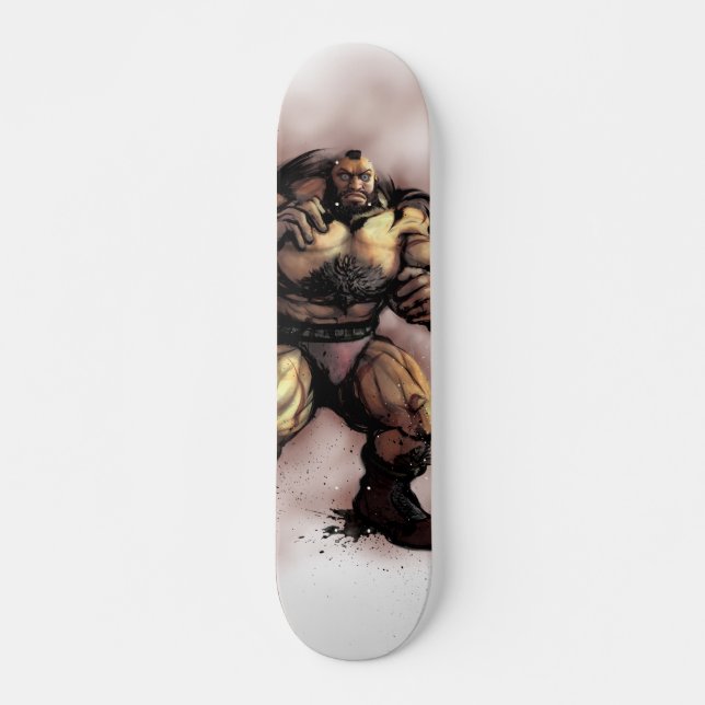 Zangief Stance Skateboard Deck (Front)