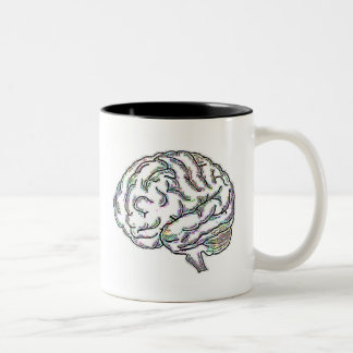 Zany Brainy Two-Tone Coffee Mug