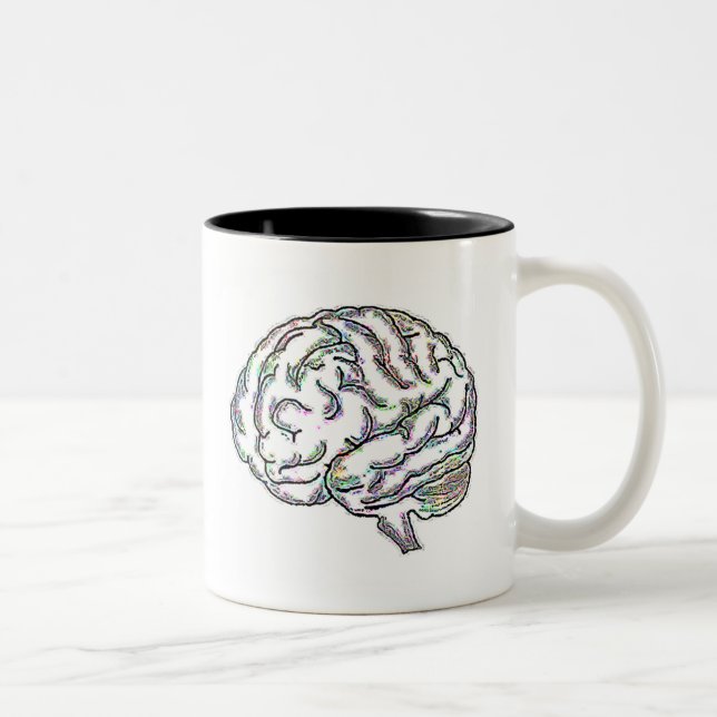 Zany Brainy Two-Tone Coffee Mug (Right)