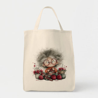Zany Grandmother Tote Bag