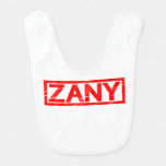 Zany Stamp Baby Bib