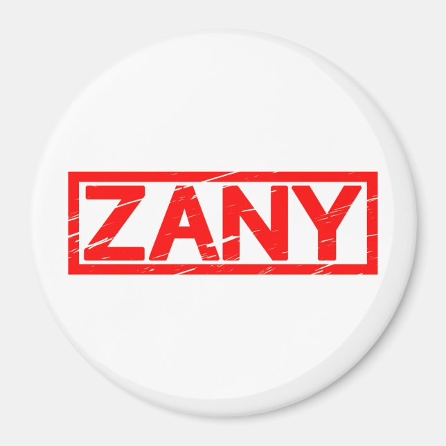 Zany Stamp Magnet (Front)