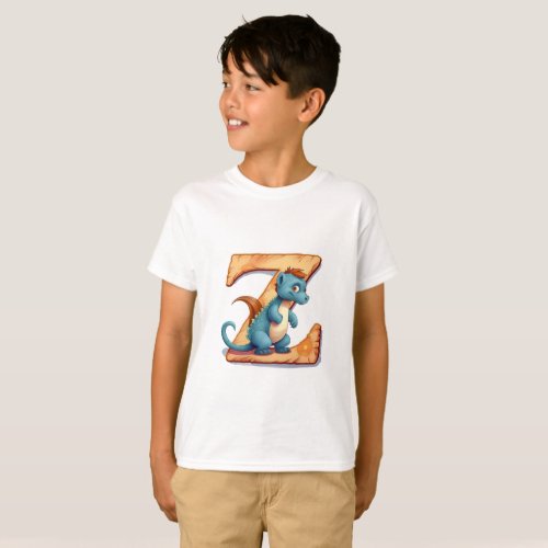 Zany Zippy the Dinosaur T_Shirt