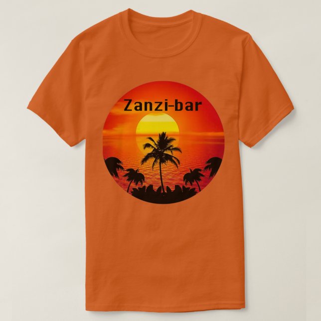 ZANZIBAR (2) T-Shirt (Design Front)