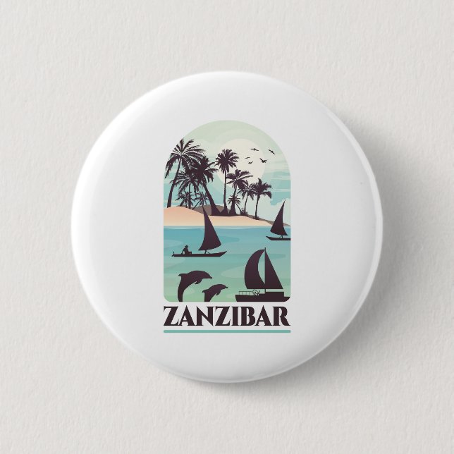 Zanzibar Button (Front)
