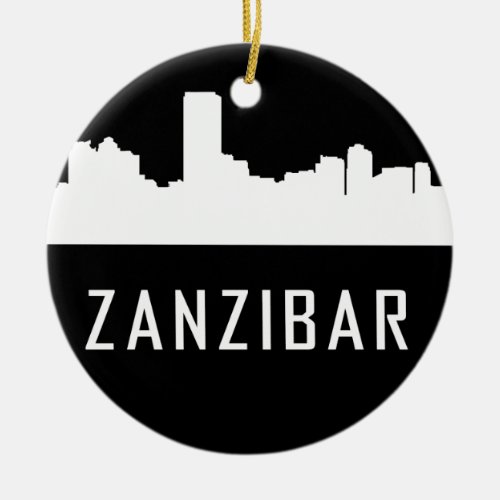 Zanzibar Ceramic Ornament