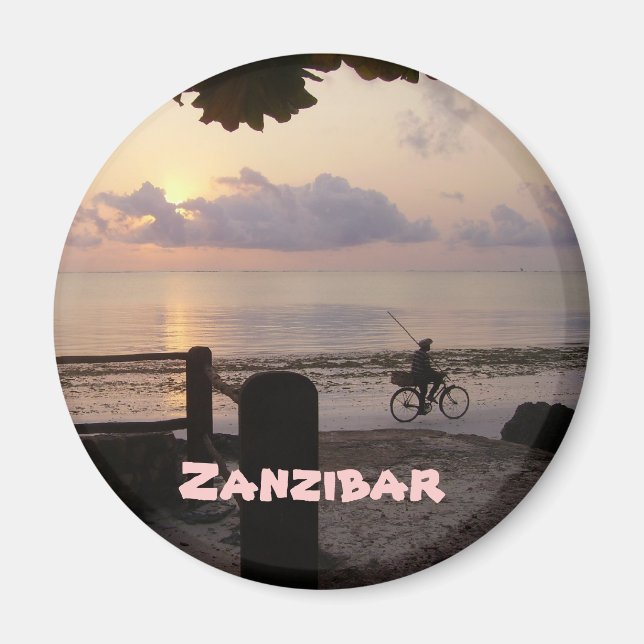Zanzibar dawn magnet (Front)