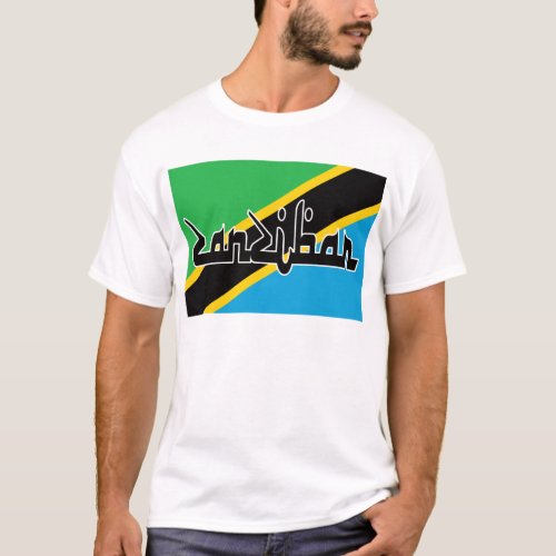 Zanzibar Flag of Tanzania East Africa T_Shirt