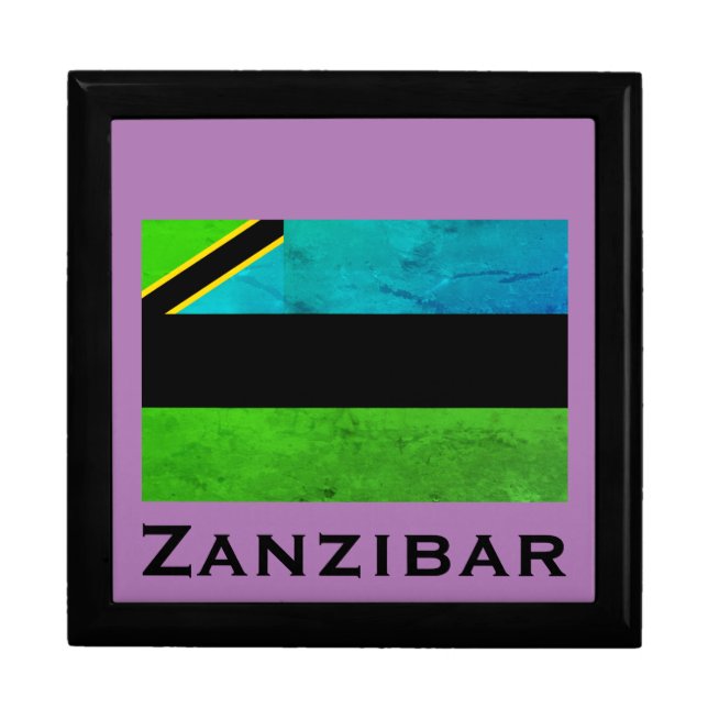 Zanzibar Island, Tanzania Gift Box (Front)