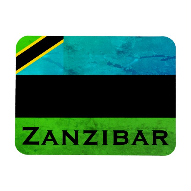 Zanzibar Island, Tanzania Magnet (Horizontal)