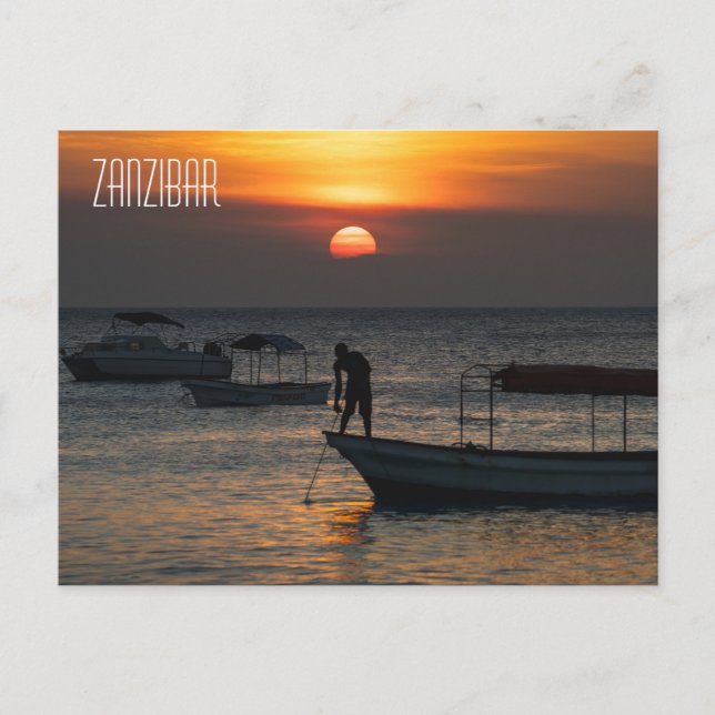 Zanzibar Postcard (Front)