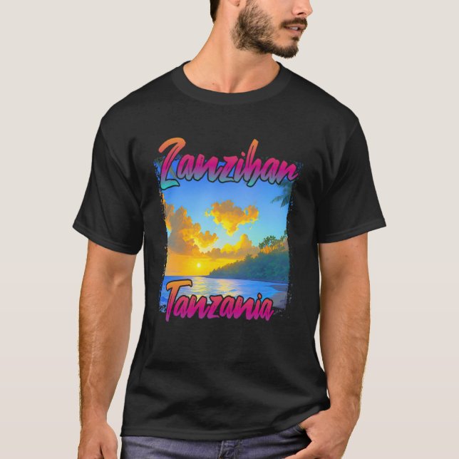 Zanzibar Sunset T-Shirt (Front)