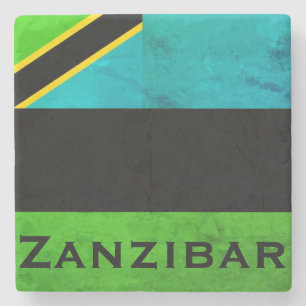 Zanzibar, Tanzania (Indian Ocean) Stone Coaster