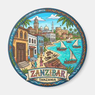 Zanzibar Tanzania Magnet