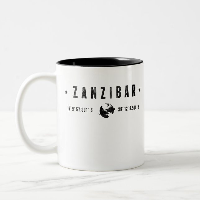 Zanzibar Two-Tone Coffee Mug (Left)