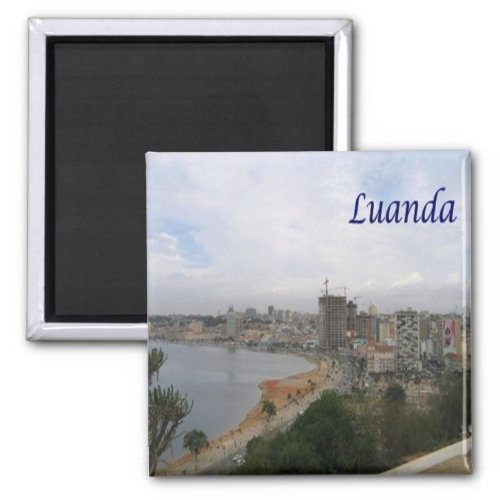 zAO006 LUANDA Angola Africa Fridge Magnet