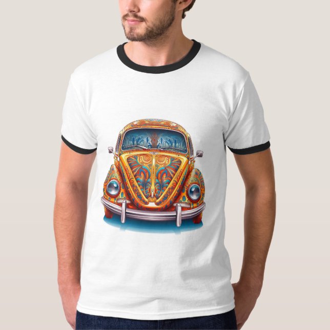 Zap and Roll: The Herbie Rides Electric Journey T-Shirt (Front)