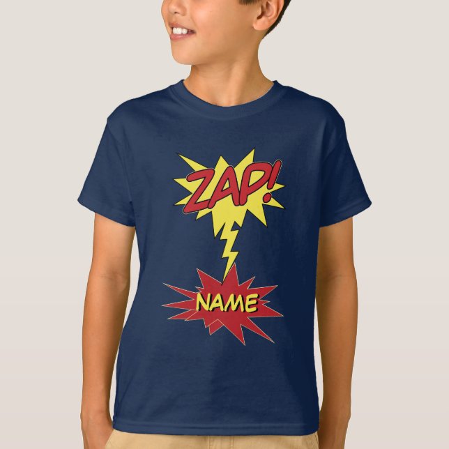 ZAP! custom shirt - choose style & color (Front)